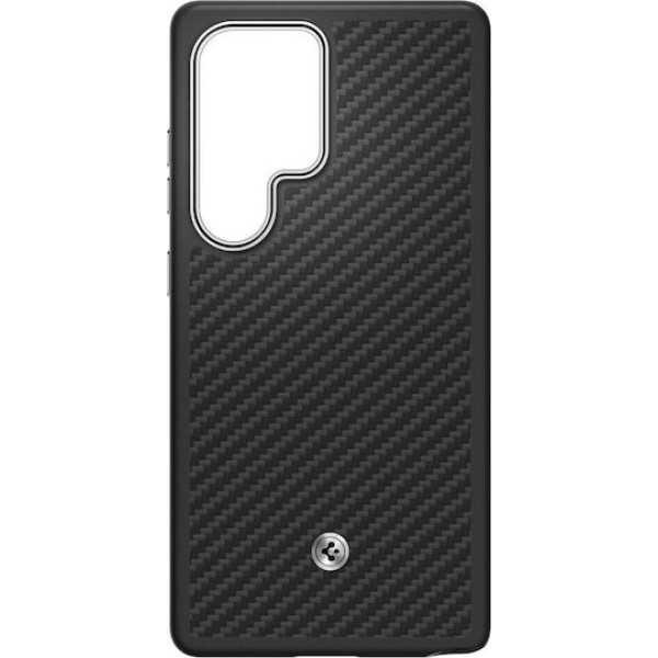 Spigen Enzo Aramid Mag Back Cover Black (Galaxy S25 Ultra)